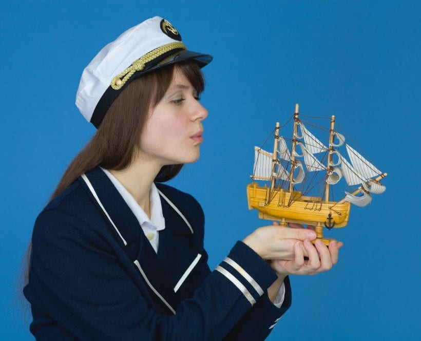 עוגן הרימי: נשים קפטניות בלב ים. צילום: שאטרסטוק