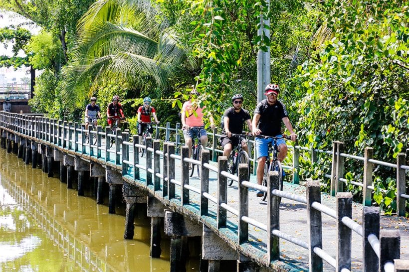 טיול אופניים בבנגקוק
