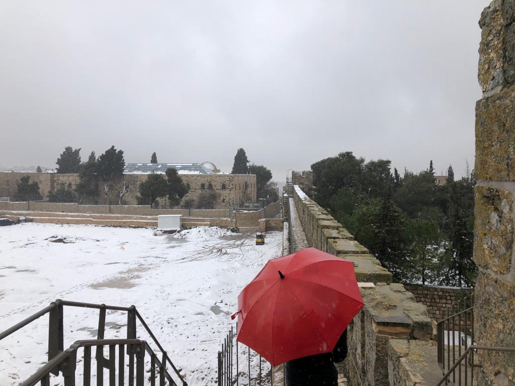 נופי ירושלים מטיילת החומות הדרומית