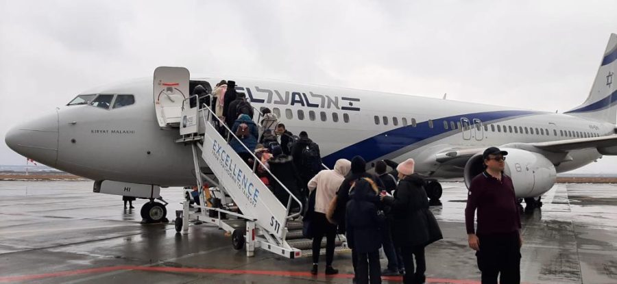 ילדים יתומים מאוקראינה הגיעו לישראל