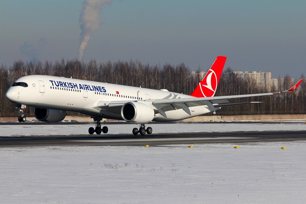 A350-900 טורקיש איירליינס.